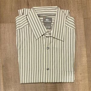 LACOSTE Men’s Dress Shirt (Slim Fit 40 - Medium)